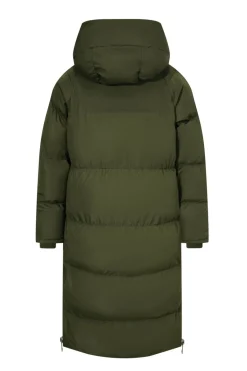 Doudoune longue à capuche