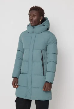 Doudoune mi longue à capuche