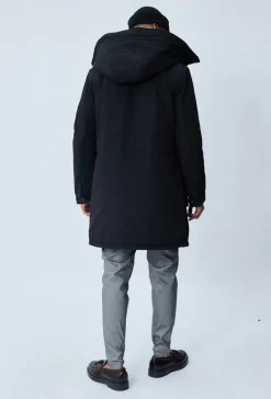 Doudoune parka milongue à capuche