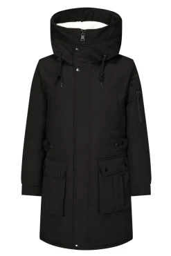 Doudoune parka milongue à capuche