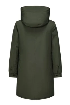 Doudoune parka milongue à capuche