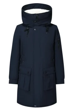 Doudoune parka milongue à capuche