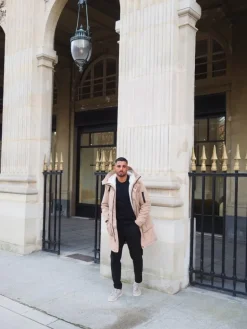 Doudoune parka milongue à capuche