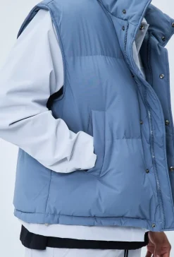 Doudoune puffer sans manches oversize