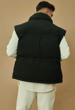 Doudoune puffer sans manches oversize