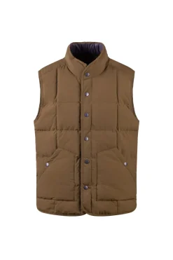 Doudoune sans manches matelassé