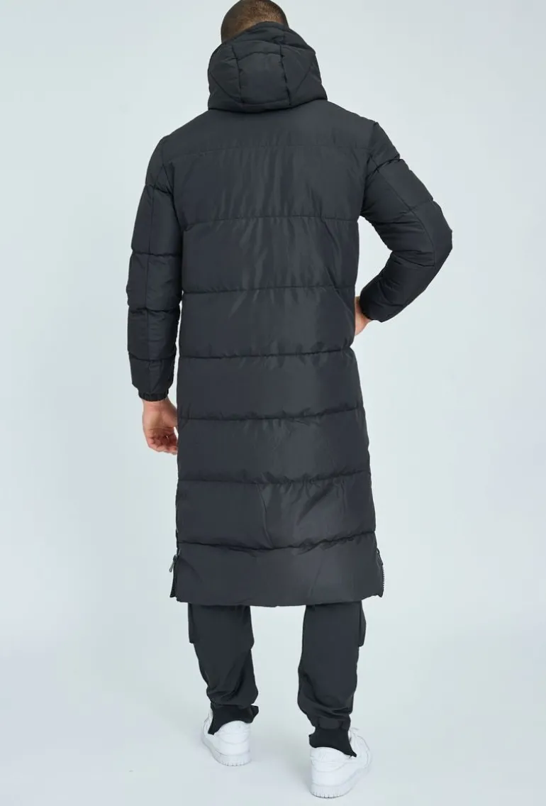 Doudoune ultra longue à capuche