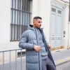 Doudoune ultralongue à capuche