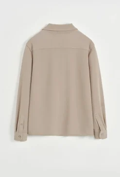 Enesemble chemise patalon uni oversize