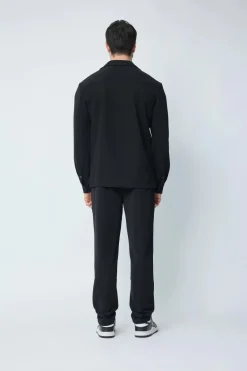 Enesemble chemise patalon uni oversize
