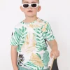 Enfant t-shirt à motifs fleuri