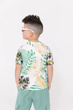 Enfant t-shirt à motifs fleuri