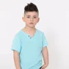Enfant t-shirt effet lin