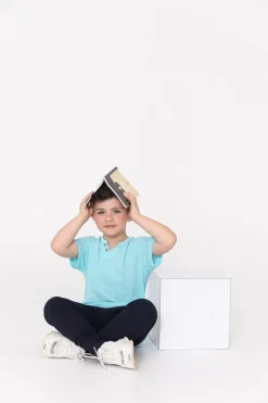 Enfant t-shirt effet lin