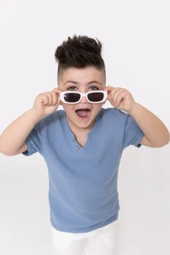 Enfant t-shirt effet lin