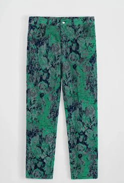 Ensemble à motif fleurie