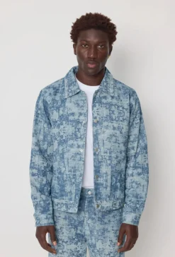 Ensemble à motif marbré
