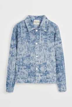 Ensemble à motif marbré