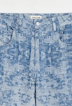 Ensemble à motif marbré
