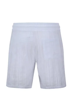 Ensemble à rayures chemise manches courtes short