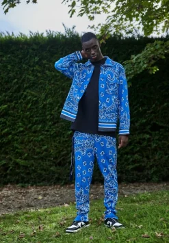 Ensemble bandana toile veste pantalon