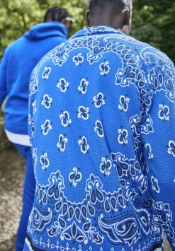Ensemble bandana toile veste pantalon