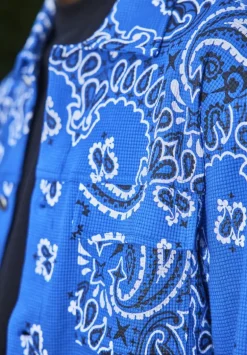 Ensemble bandana toile veste pantalon