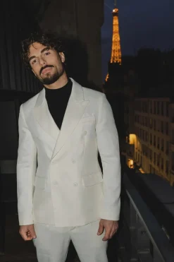 Ensemble blazer et tailleurs uni