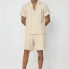 Ensemble chemise et short unis