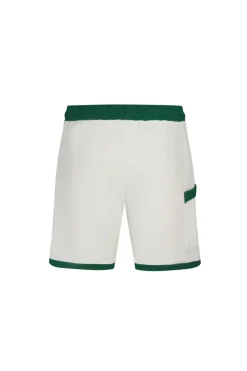 Ensemble chemise et short piqué color block