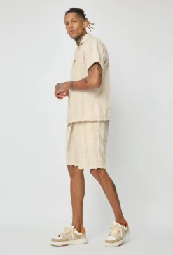 Ensemble chemise et short unis