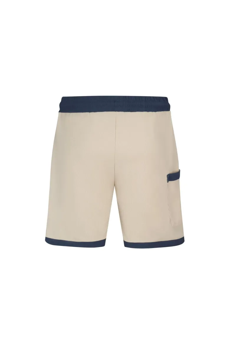 Ensemble chemise et short piqué color block