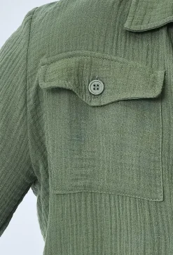 Ensemble chemise et short casual gaze de