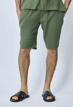 Ensemble chemise et short casual gaze de
