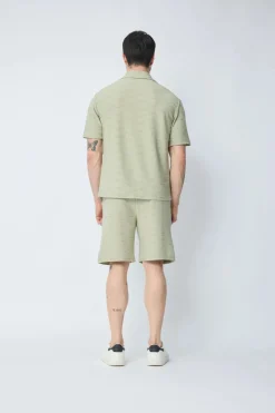 Ensemble chemise et short unis