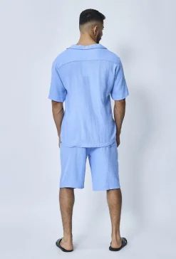 Ensemble chemise et short casual gaze de