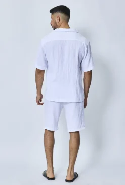 Ensemble chemise et short casual gaze de
