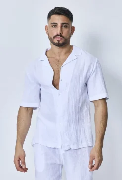 Ensemble chemise et short casual gaze de