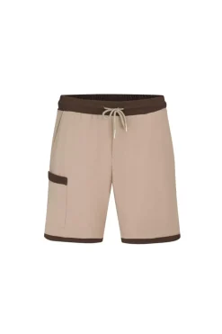Ensemble chemise et short piqué color block