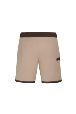 Ensemble chemise et short piqué color block