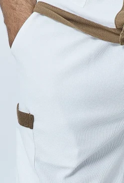 Ensemble chemise et short piqué color block