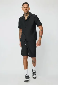 Ensemble chemise et short unis