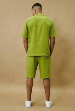 Ensemble chemise et short casual gaze de