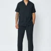 Ensemble chemise manches courtes et pantalon