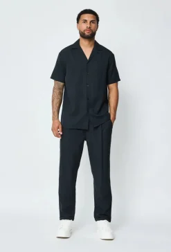 Ensemble chemise manches courtes et pantalon