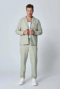 Ensemble chemise manches longues pantalon