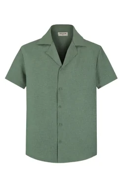 Ensemble chemise manches courtes short