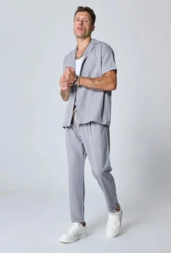 Ensemble chemise manches courtes et pantalon