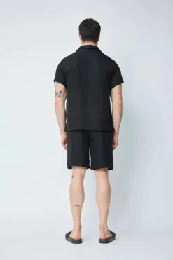 Ensemble chemise manches courtes short