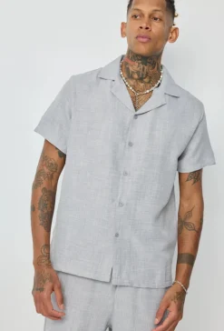 Ensemble chemise manches courtes short